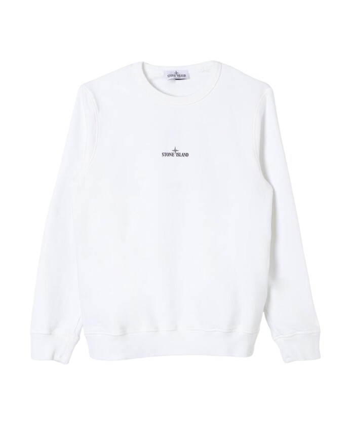 pull-blanc-enfants-col-rond