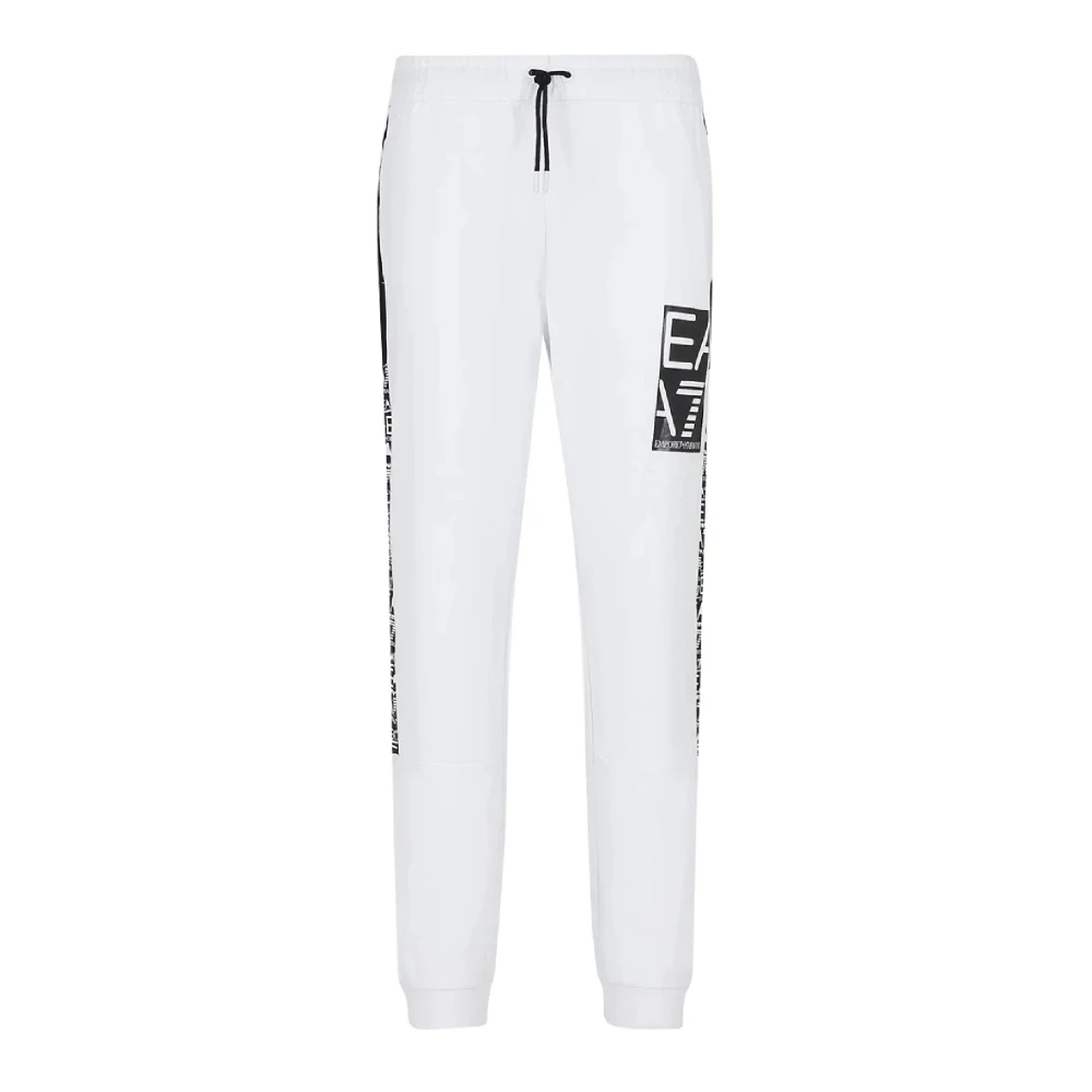 Emporio Armani Ea7 Uomo Bianco Pantaloni Slim Fit Bianchi 3Rpp65pj05z1100