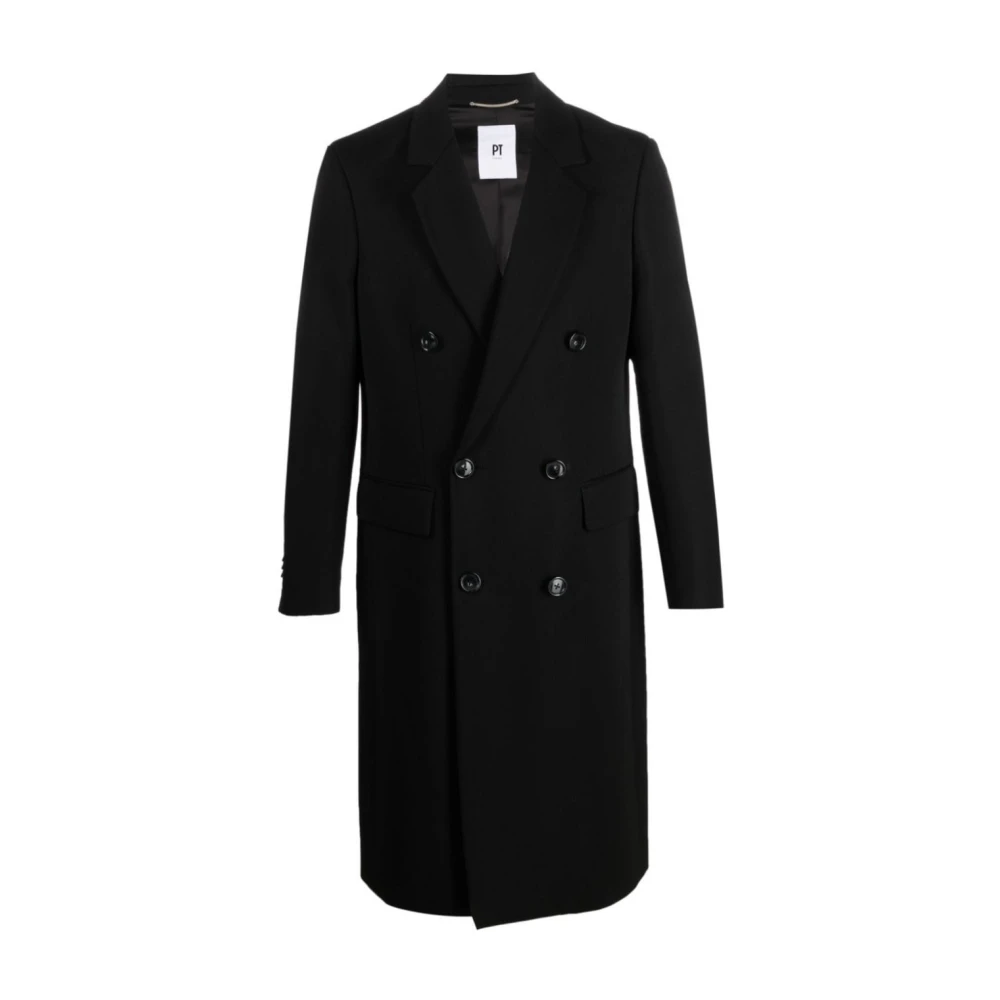 PT Torino Coats Black Heren
