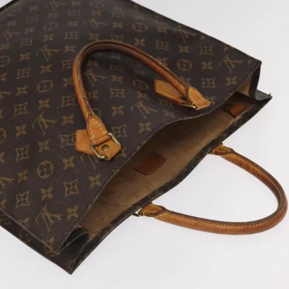 Louis Vuitton Vintage Pre-owned Canvas handbags Brown Dames