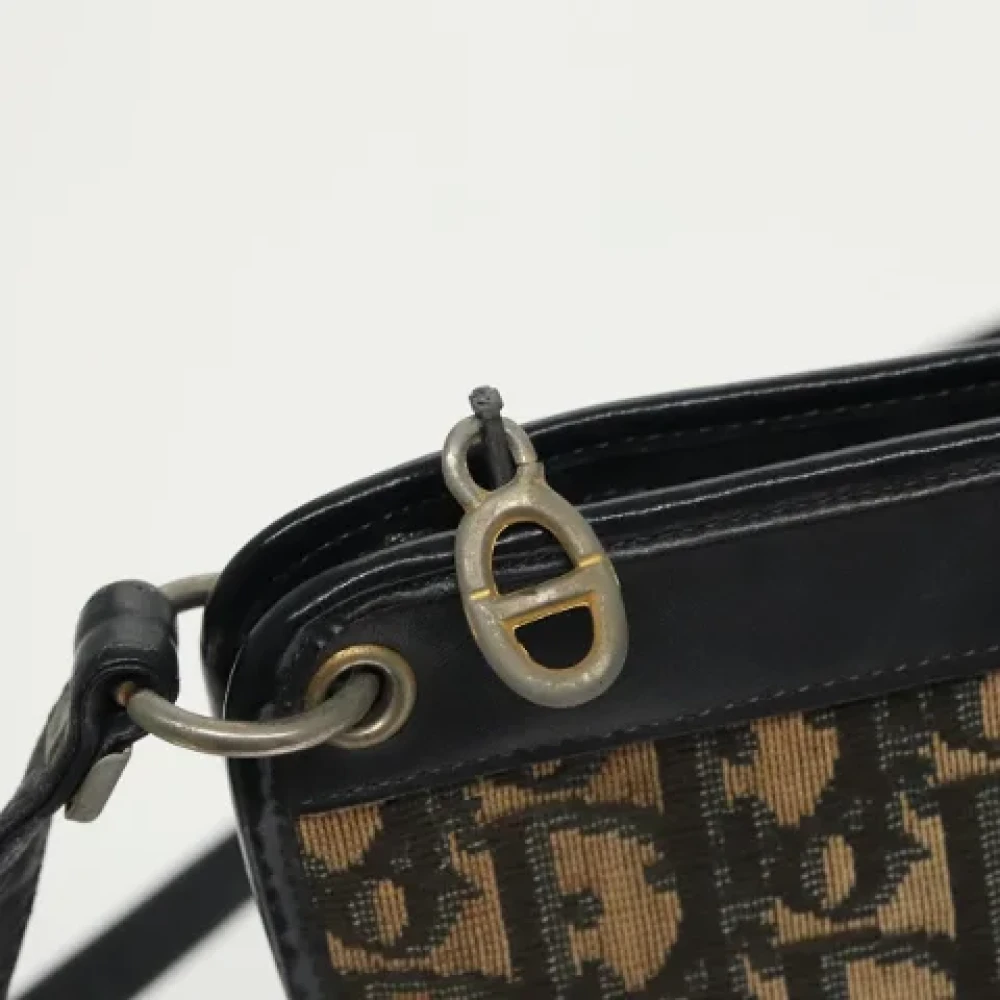 Dior Vintage Pre-owned Canvas dior-bags Black Dames