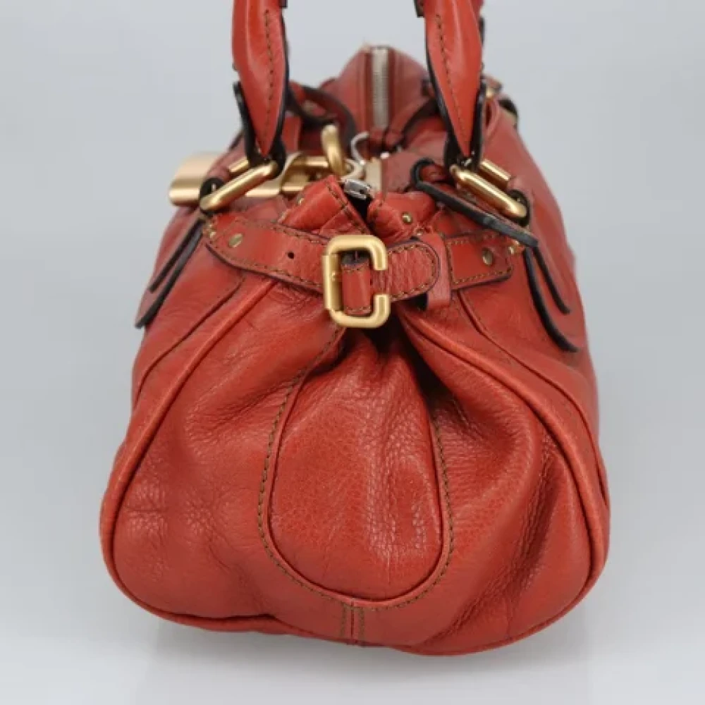 Chloé Pre-owned Leather handbags Brown Dames