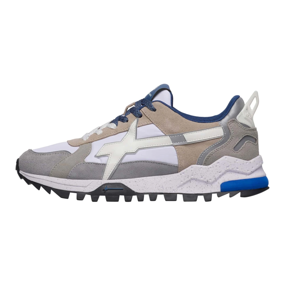 W6Yz Suede and technical fabric sneakers Breeze 3-M. Heren Schoenen Veelkleurig Multicolor