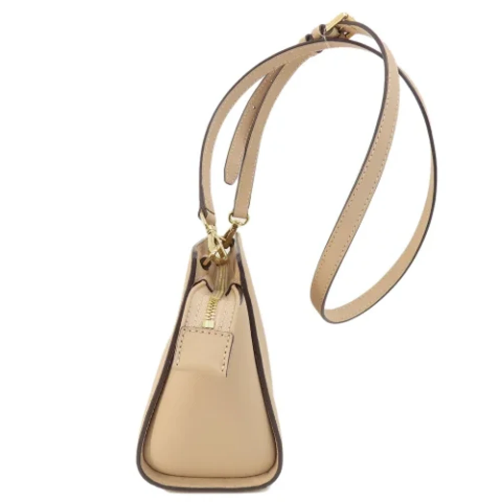Michael Kors Pre-owned Plastic shoulder-bags Beige Dames