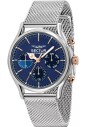 chronographe-cadran-bleu-bracelet-maille-montre