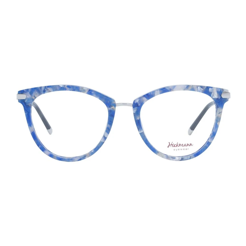 Ana Hickmann Blauwe Ronde Acetaat Optische Frames voor Vrouwen Blue Dames