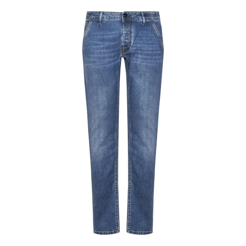 Hand Picked Jeans Blue Heren