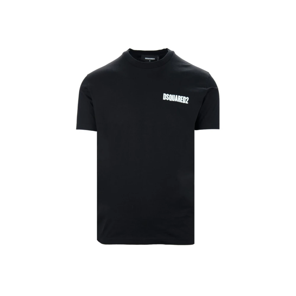 Dsquared2 Black S74gd0903 Top - Male - T-Shirts - 2XL - Tops