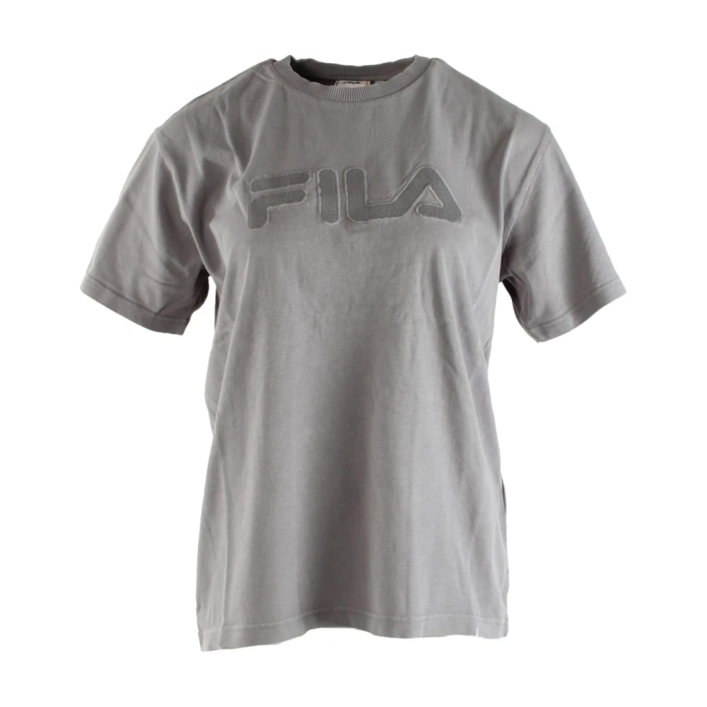 Fila Dames Grijs Katoenen T-shirt Gray Dames