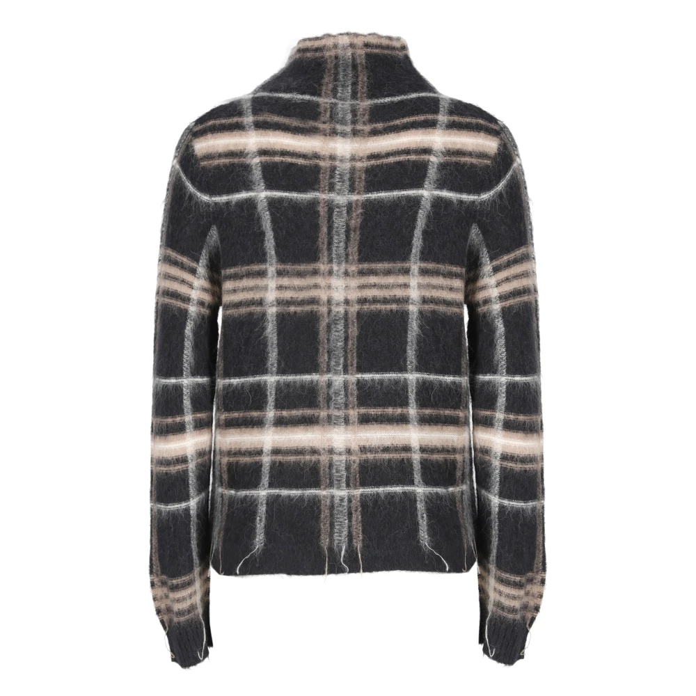 Kangra Zwarte Kasjmier Alpaca Trui Vrouwen Black Dames