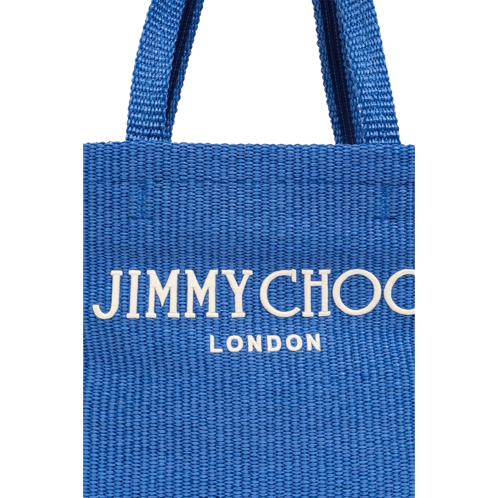 Jimmy Choo Strandtas shopper tas Blue Dames