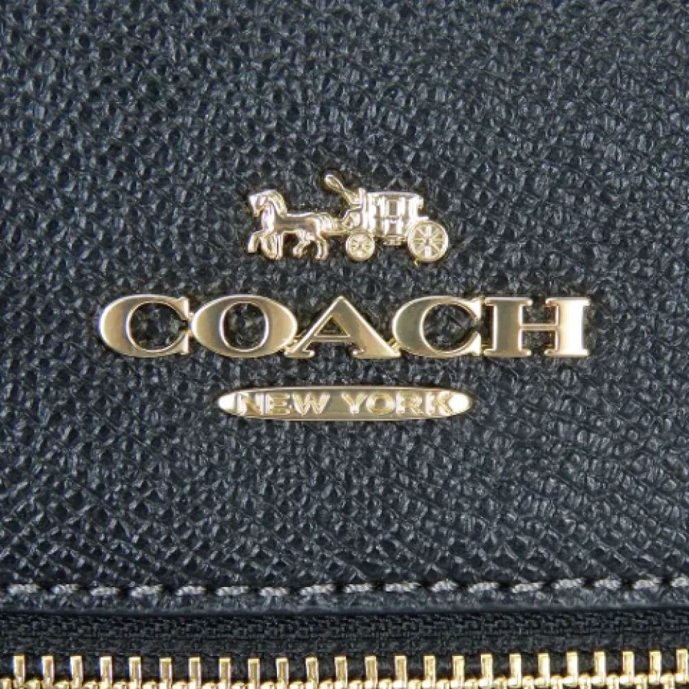 Coach Pre-owned Leather shoulder-bags Black Dames