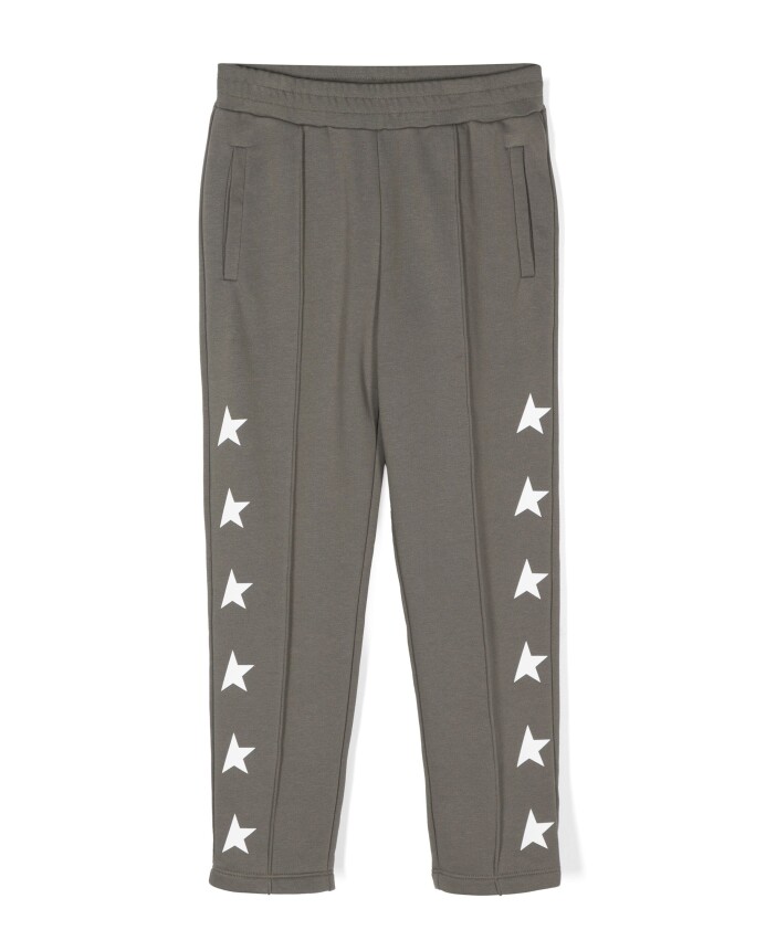 pantalon-vert-pour-enfants-avec-etoiles-blanches