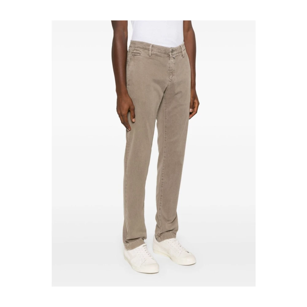 Jacob Cohën Grijze Twill Weave Broek Gray Heren