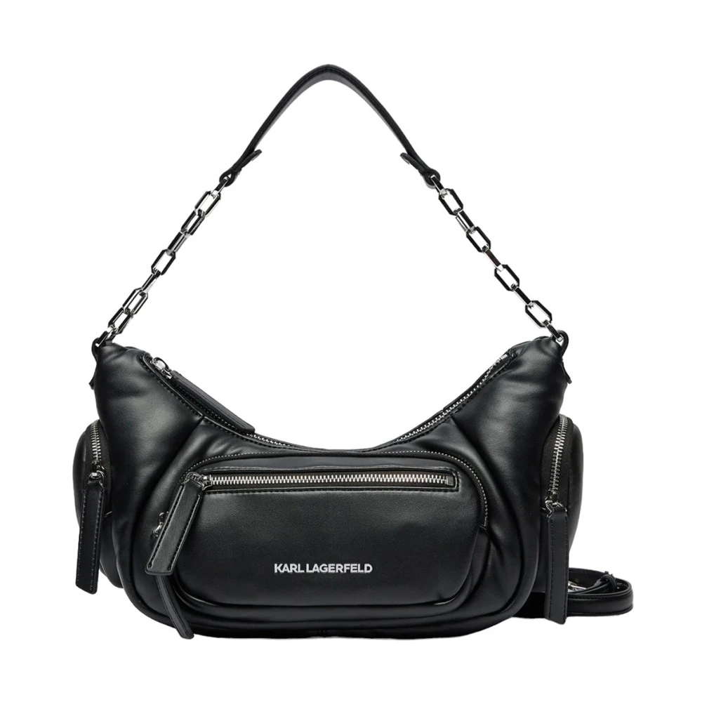 Karl Lagerfeld Stad Schoudertas Zwart Black Dames
