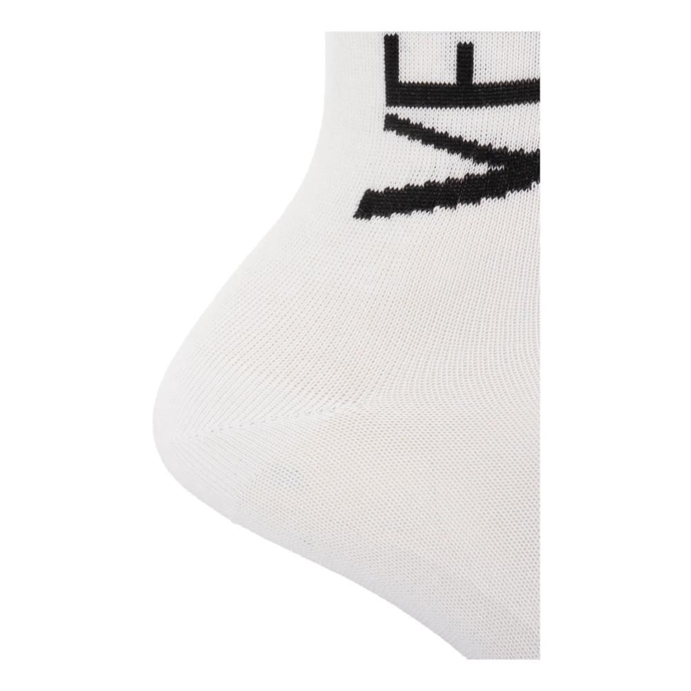 Versace Sokken met logo White Heren