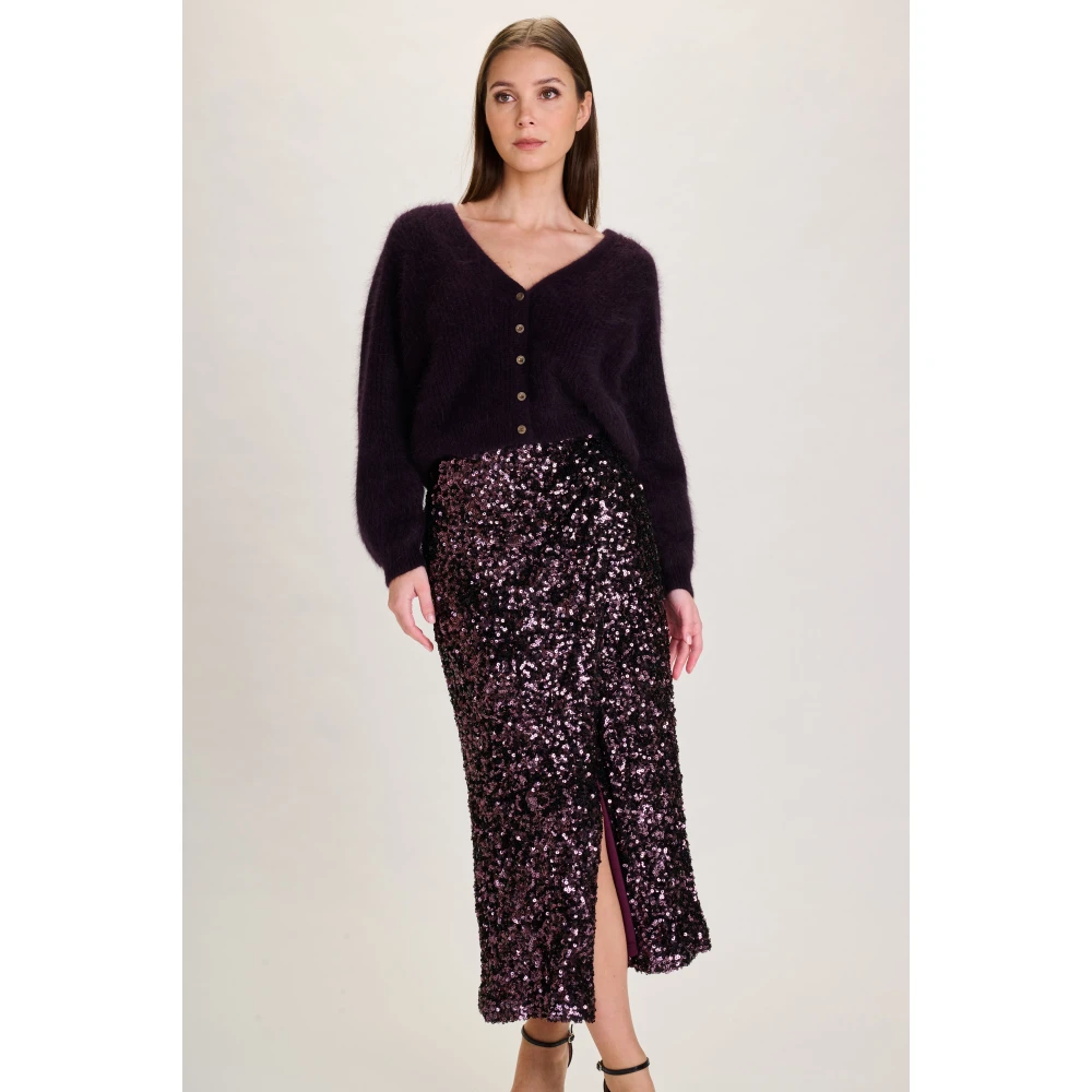 March23 Rok midi met bloemenprint Multicolor Dames