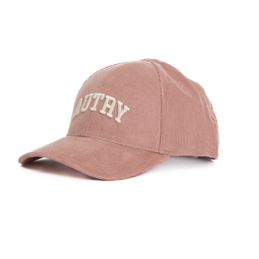 Autry Roze Logo Verstelbare Hoeden Pink Dames