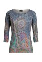 paisley-print-knit-sweater