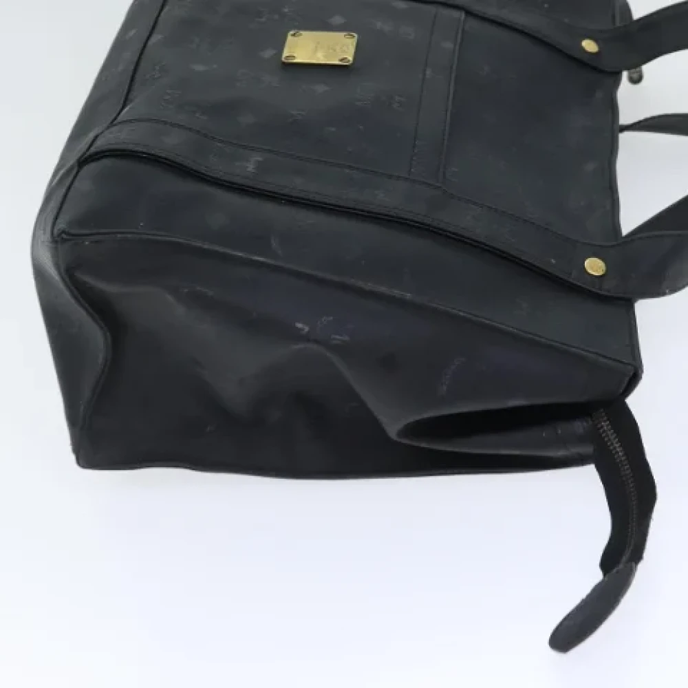 MCM Pre-owned Leather shoulder-bags Black Dames