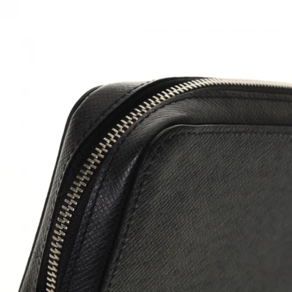 Louis Vuitton Vintage Pre-owned Leather wallets Black Heren