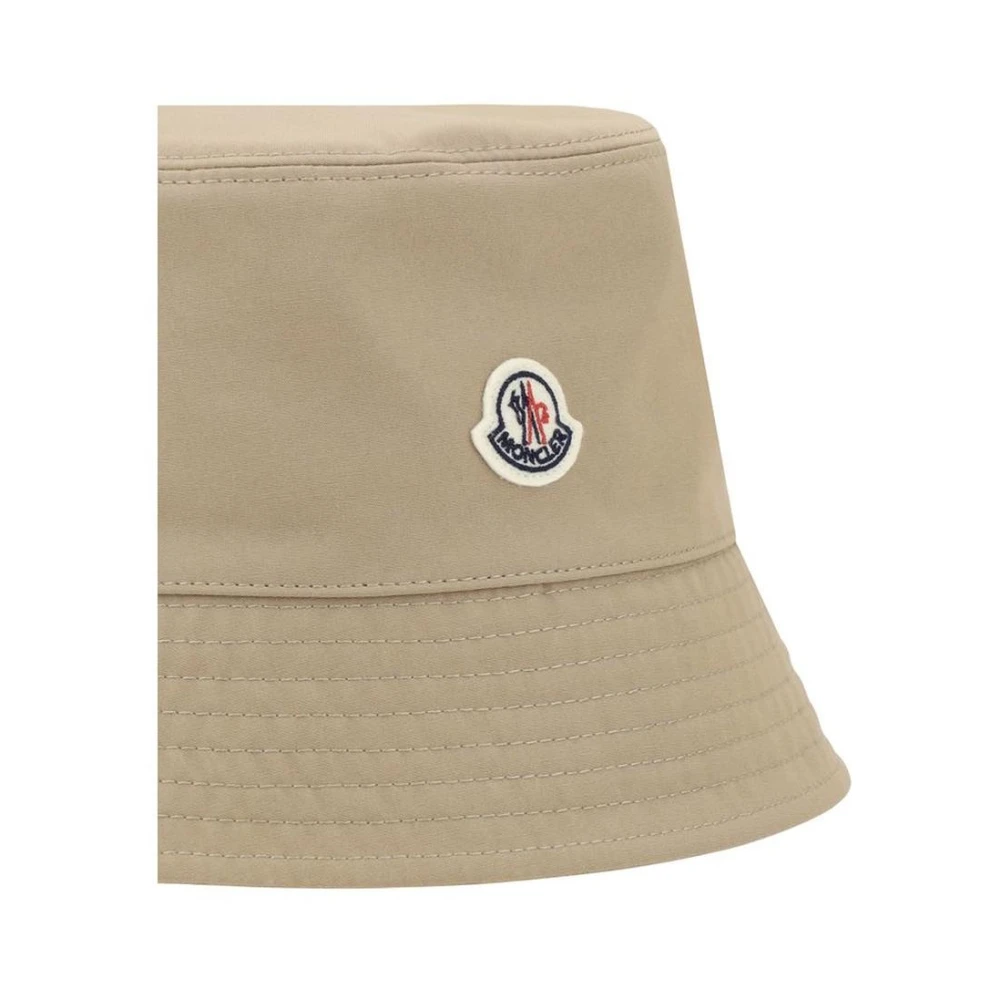 Moncler Iconische Monogram Patch Emmerhoed Beige Dames