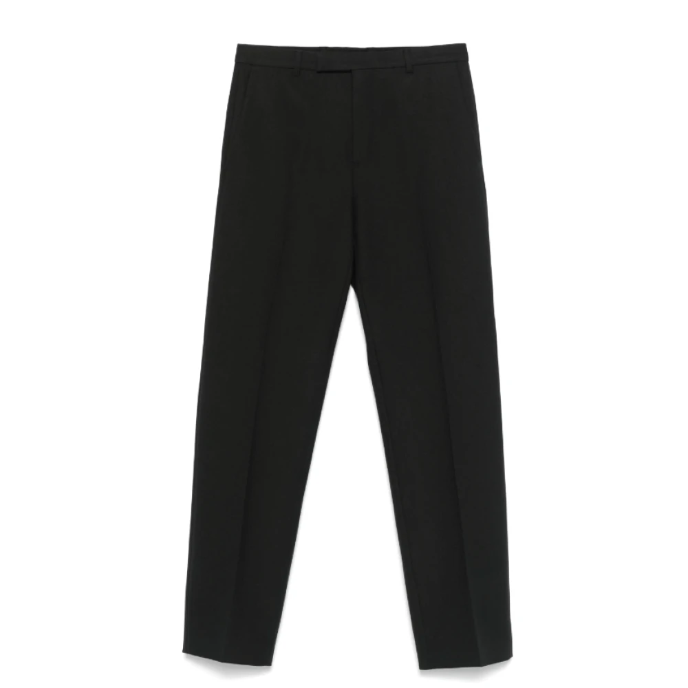 Gucci Zwarte Skinny Broek met Zakken Black Heren