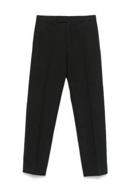 Svarta Skinnybyxor med Fickor