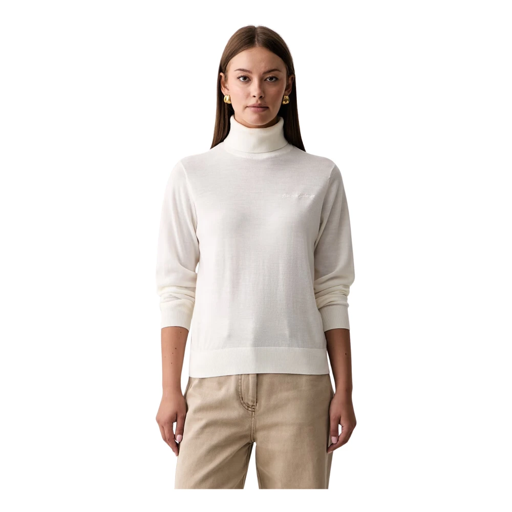 Armani Exchange , Damen, Strickwaren, Beige, L