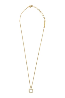 Gancini Pendant Necklace