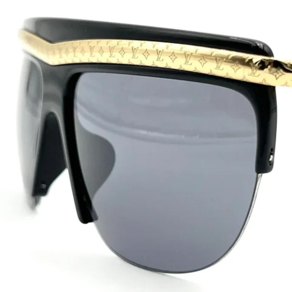 Louis Vuitton Vintage Pre-owned Plastic sunglasses Black Dames