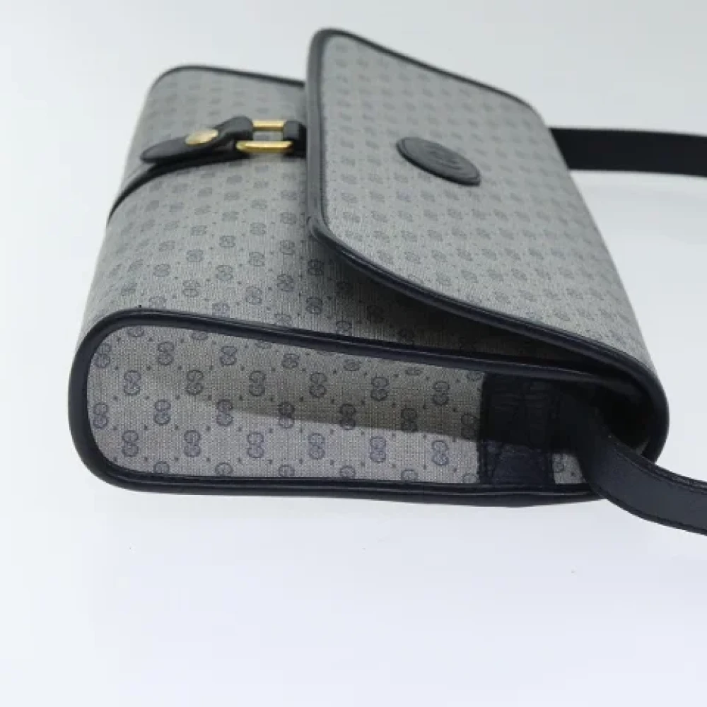 Gucci Vintage Pre-owned Canvas gucci-bags Blue Dames