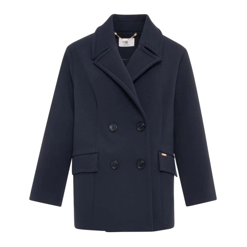 Fracomina Donna Blu Giacche, M, New,