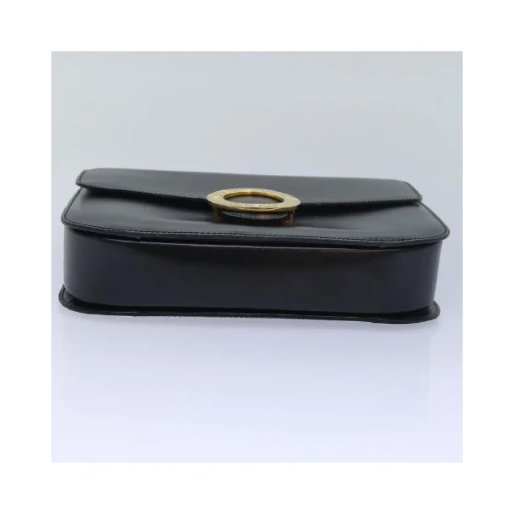 Celine Vintage Pre-owned Leather handbags Black Dames