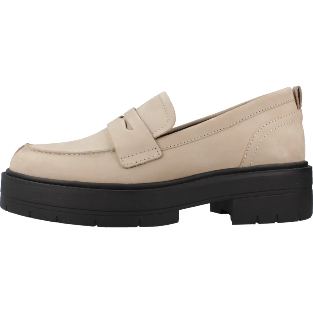 Geox Spherica Loafers Beige, Dam