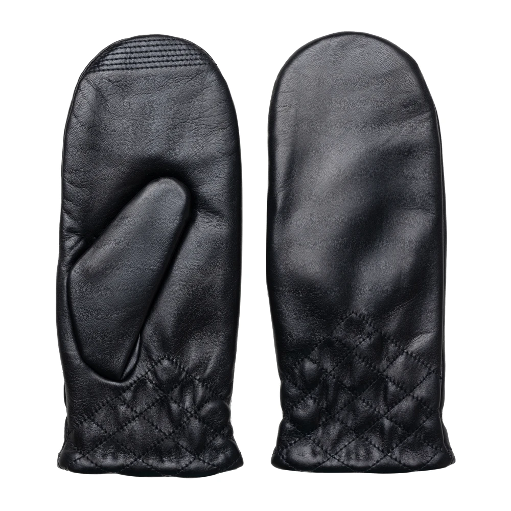 Re:designed Stijlvolle en Functionele Leren Handschoenen voor Vrouwen Black Dames