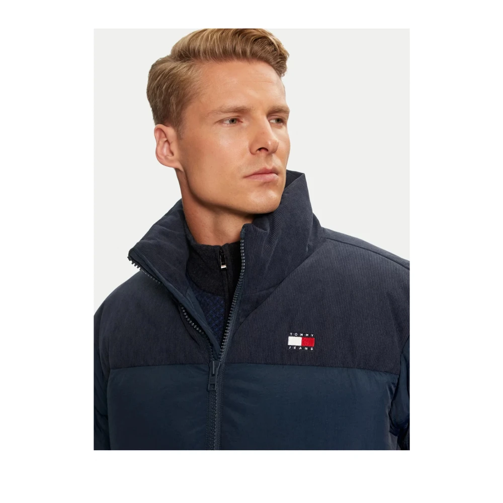Tommy Jeans Blauwe Donsjas Alaska Blue Heren