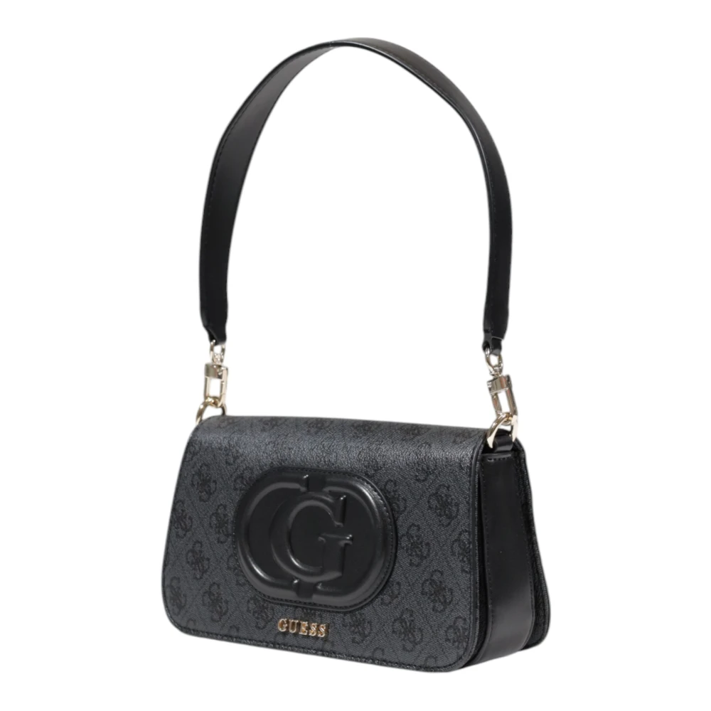 Guess Herfst Winter Dames Middelgrote Tas Collectie Black Dames