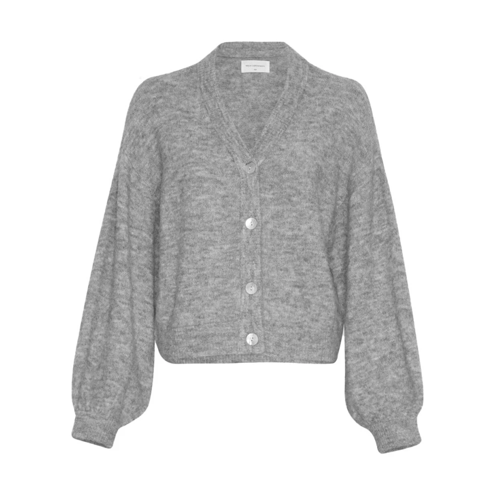 moss copenhagen Hope Cardigan Vest Gray Dames