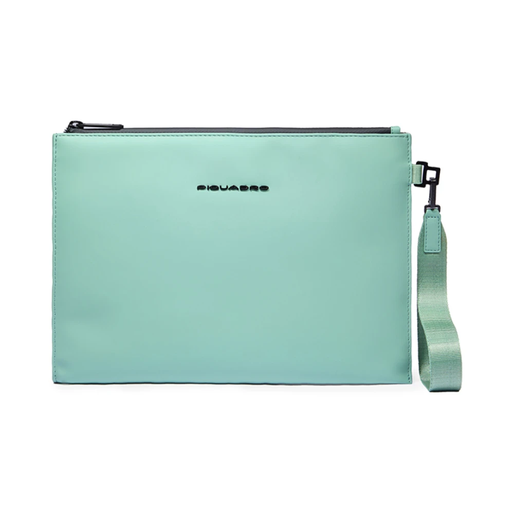 Piquadro Homme Vert Sacs, Taille: One Size Pochette Résistante À L'eau Pour Ipad 11"