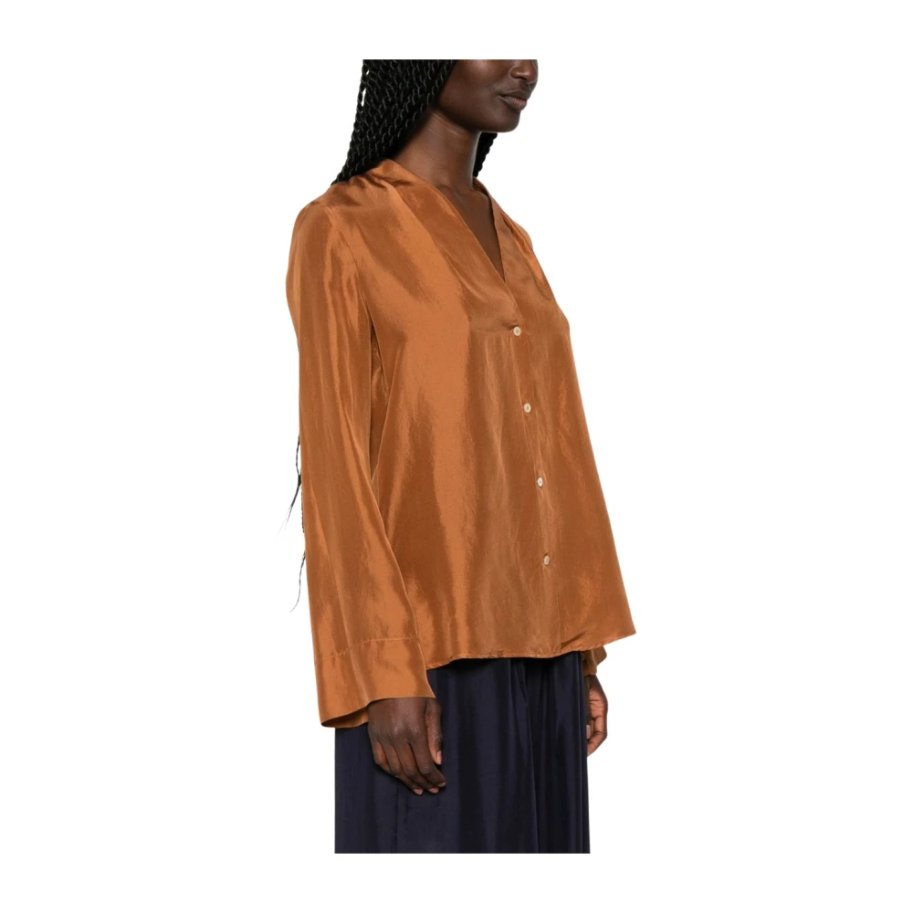 Forte Forte Women's Brown Blouses, L, My Shirt