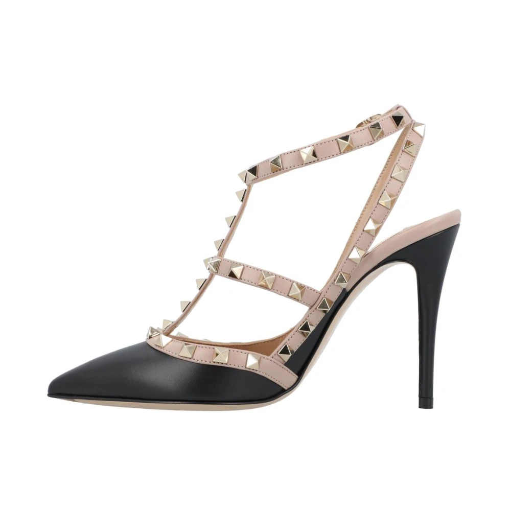 Valentino Garavani Stijlvolle T-Strap Hoge Hak Schoenen