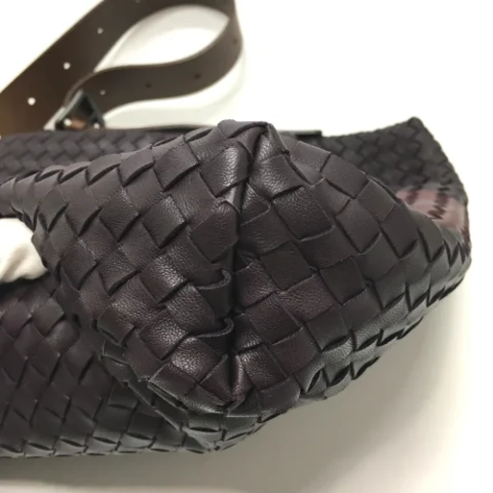 Bottega Veneta Vintage Pre-owned Leather shoulder-bags Brown Dames