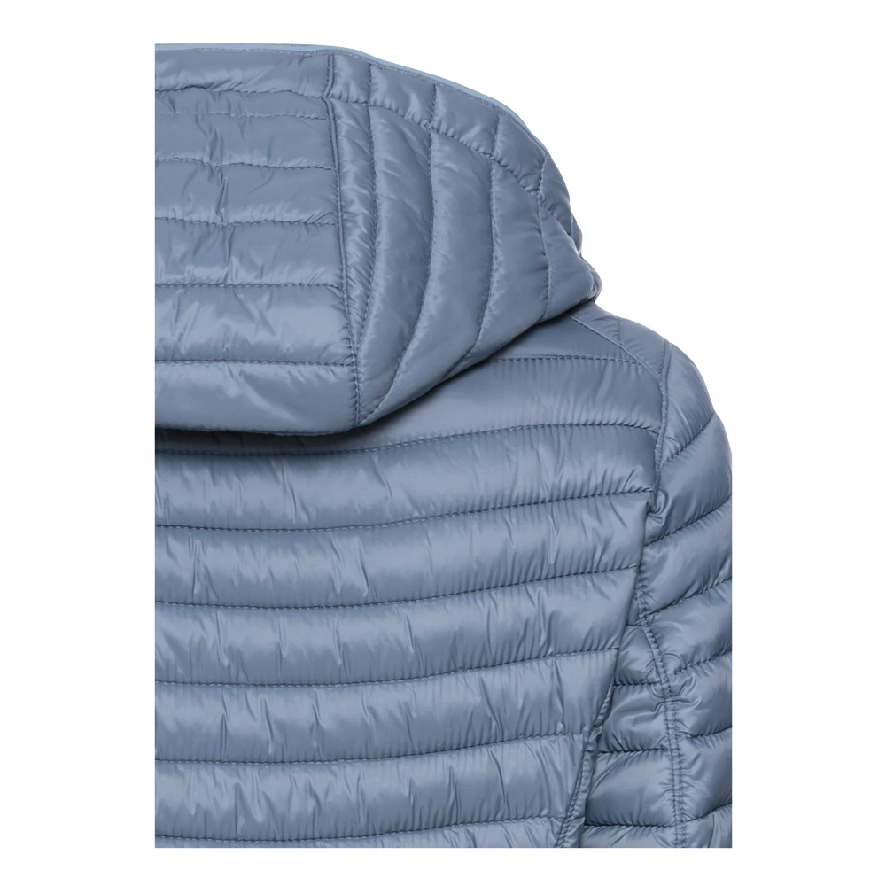 camel active Lichte gerecyclede polyamide gewatteerde jas Blue Dames