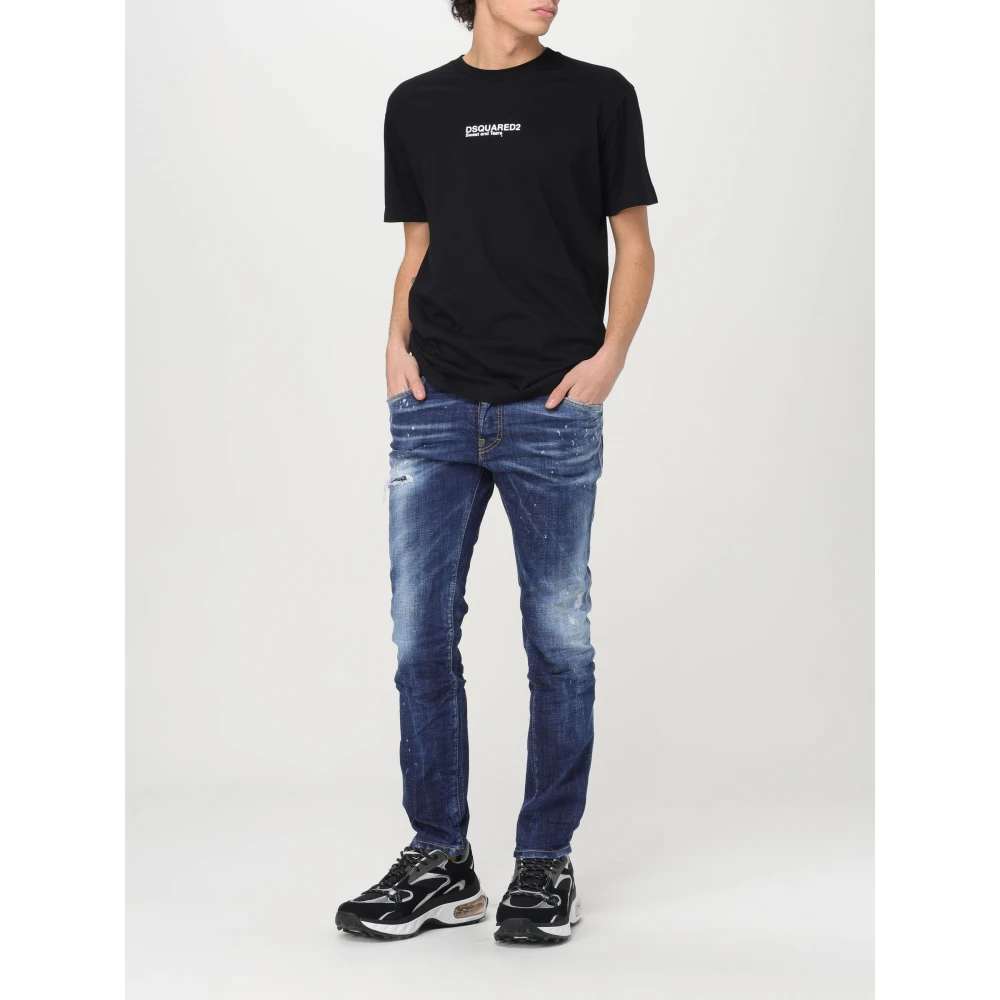 Dsquared2 Skater Jean Broek voor Mannen Blue Heren
