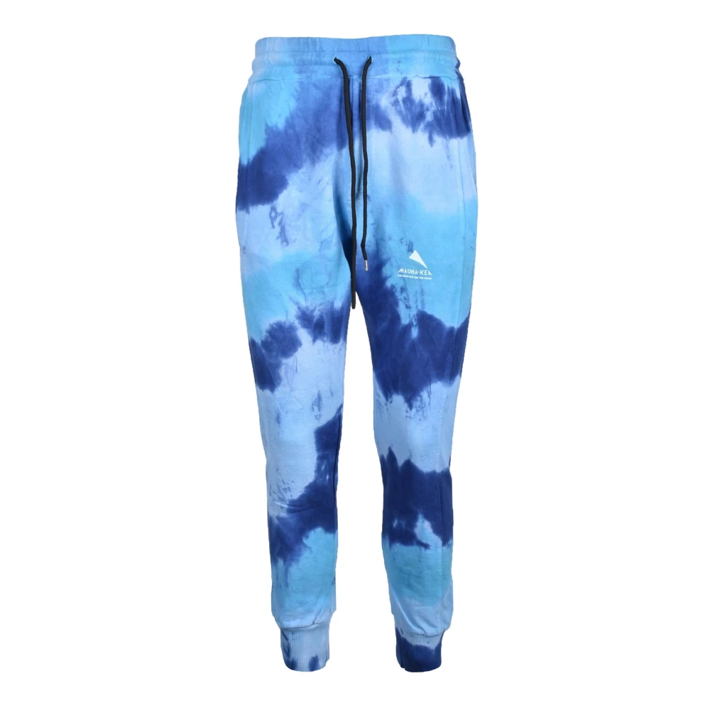 Mauna Kea Katoenen Casual Broek Blue Heren