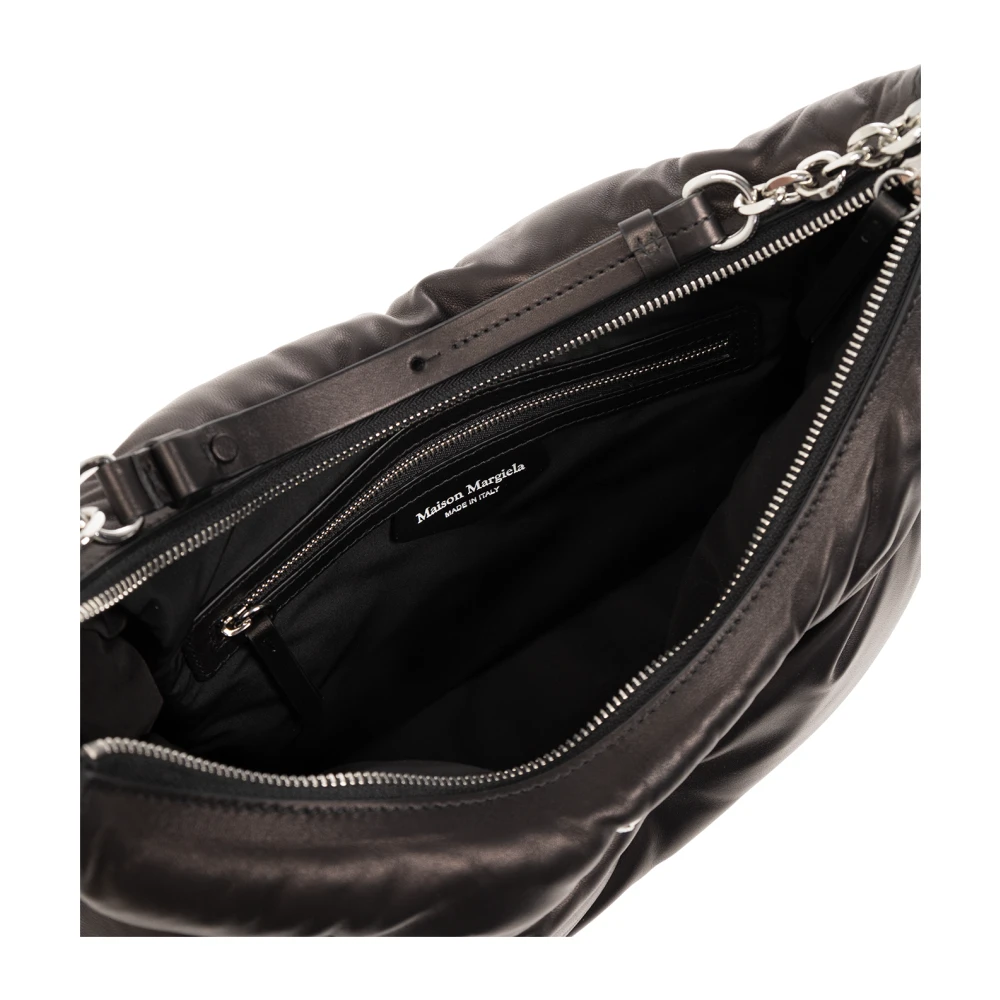 Maison Margiela Glam Slam Medium schoudertas Black Unisex