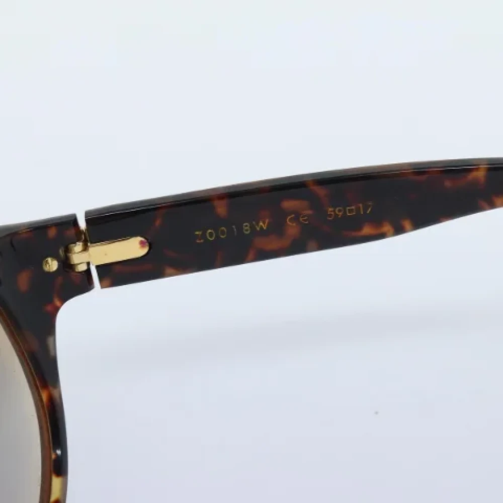 Louis Vuitton Vintage Pre-owned Plastic sunglasses Brown Heren