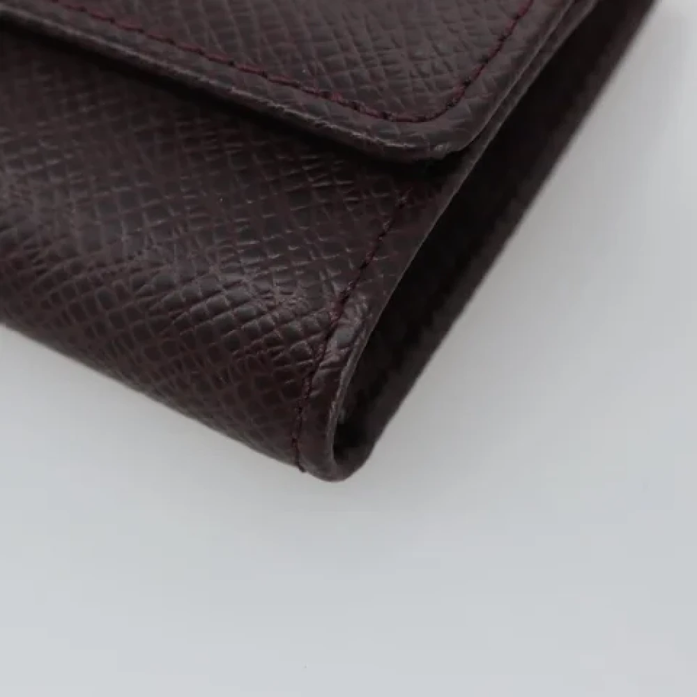 Louis Vuitton Vintage Pre-owned Leather key-holders Brown Dames