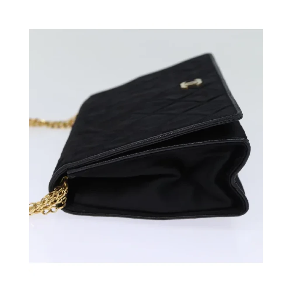 Chanel Vintage Pre-owned Silk chanel-bags Black Dames